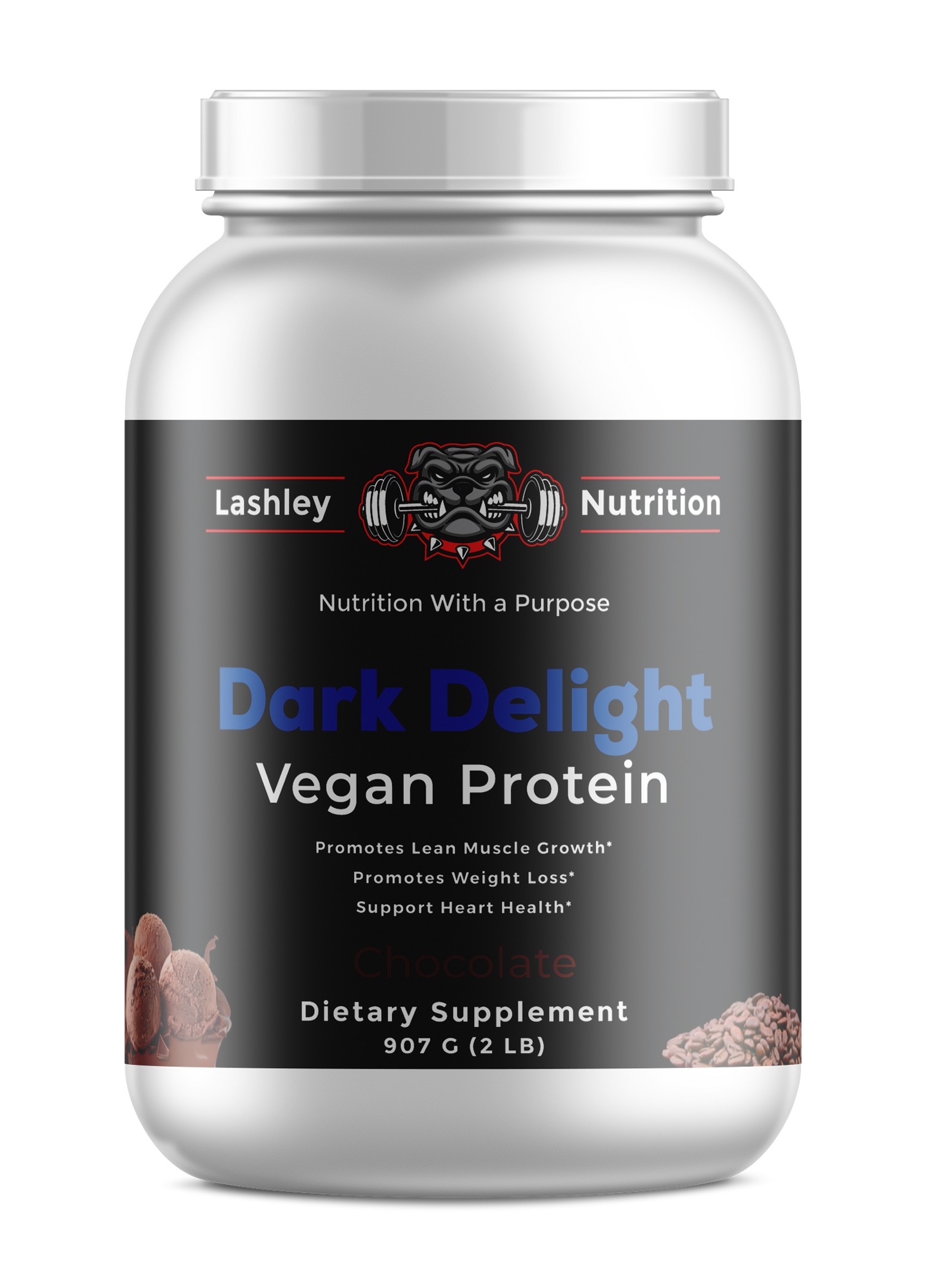Dark Delight Vegan Protein - Chocolate
