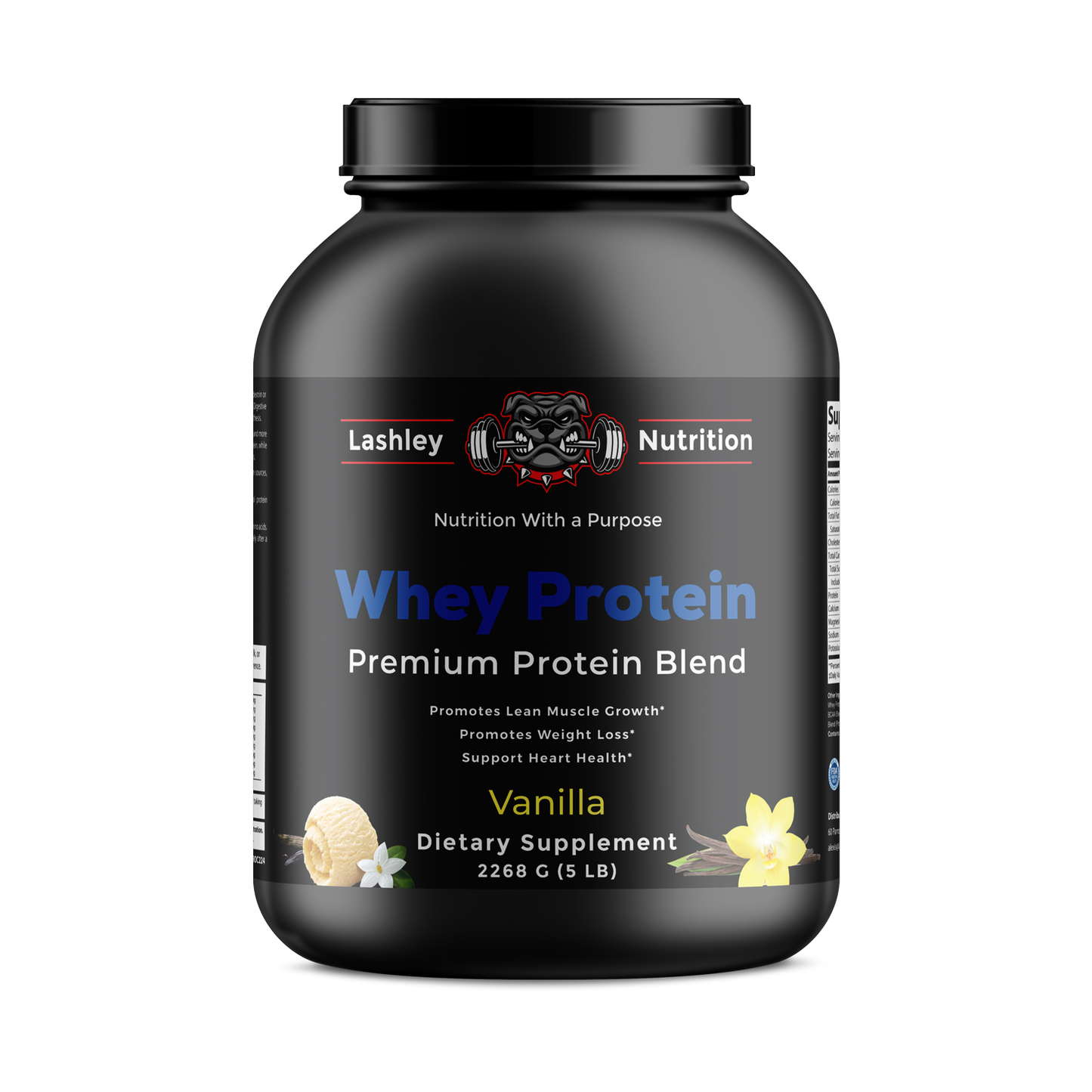 5lb Whey Protein Vanilla